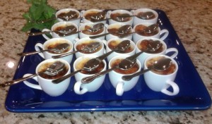 Creme Brulee in Demi Tasse - Corporate Event Catering